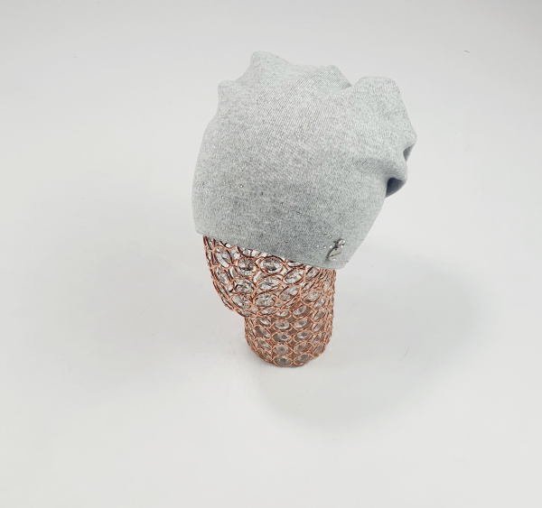 Шапка Инари флис арт.096521 Korkki жен. 56-58 (серебряный)